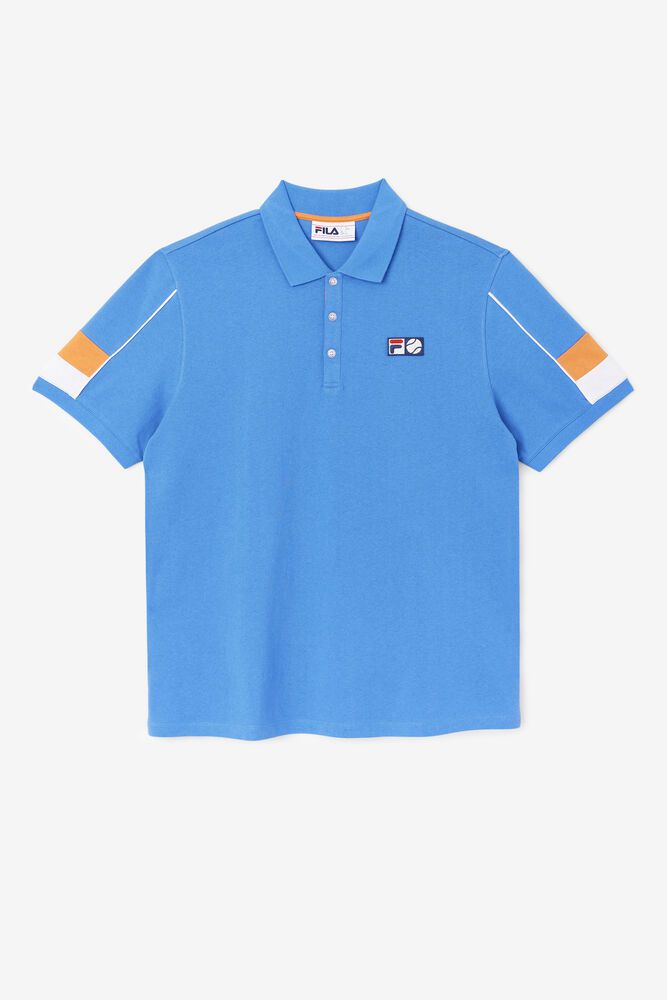 Fila Miesten Polo Coda Sininen - ZDVN-36451